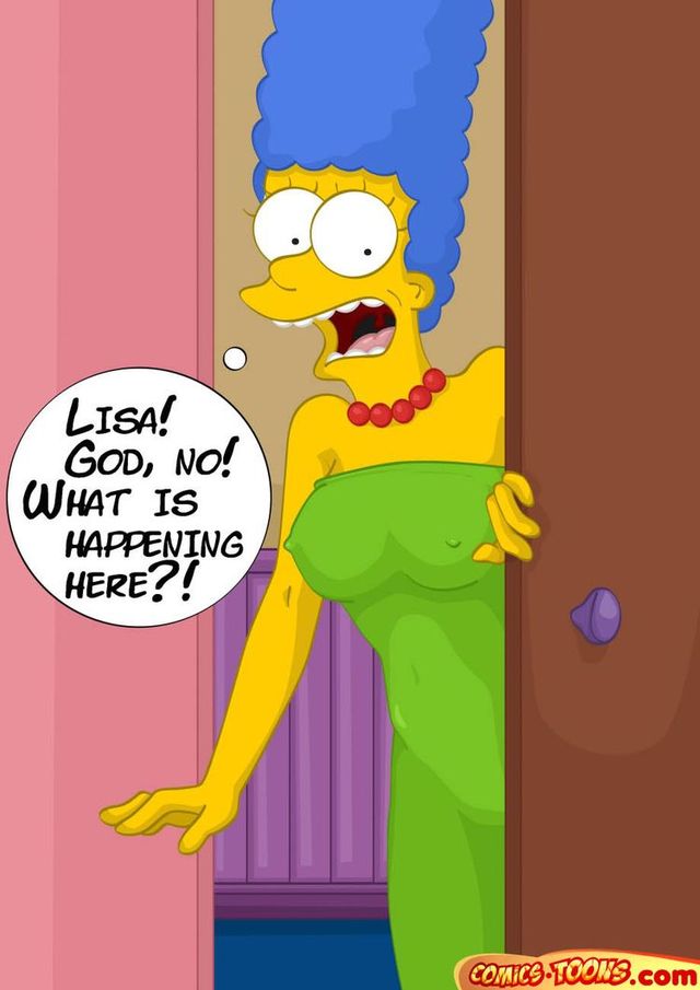 simpsons porn comic simpsons cartoon marge boobs