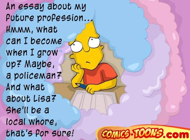 simpsons porn porn simpsons comics cartoon cartoonporn pages six