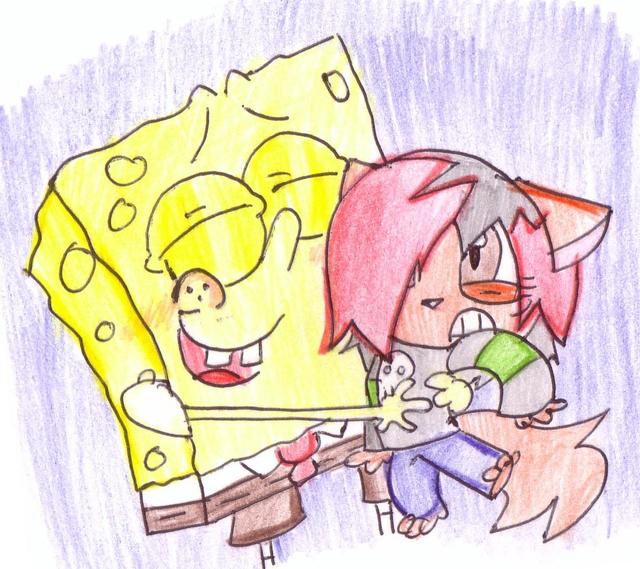 spongebob porn art spongebob daisy meets wierdo gurl