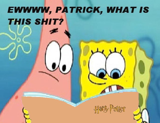 spongebob porn photos clubs photo spongebob read harry potter twilight patrick