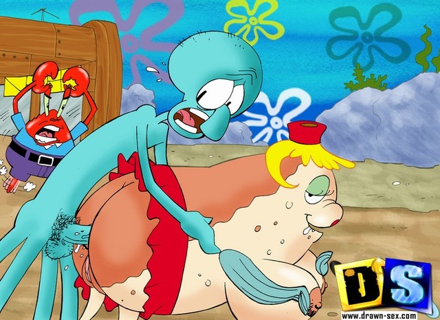 spongebob porn comics adult toons spongebob friends bob nasty together his sponge