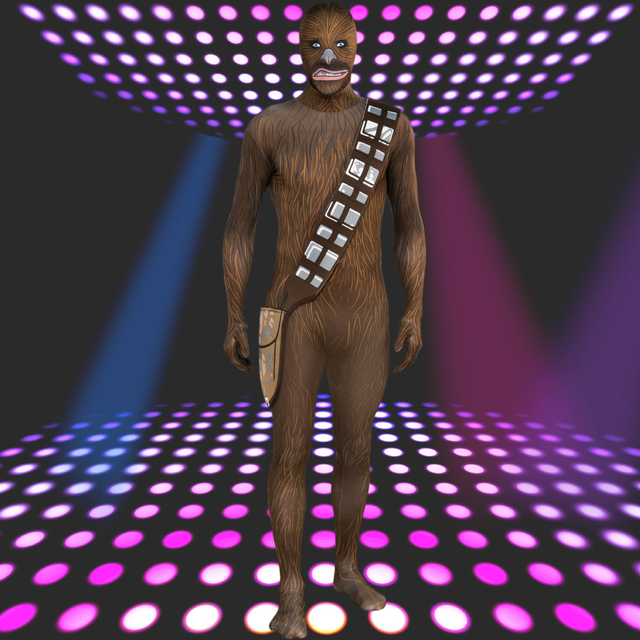 star wars porn cartoons porn costume skin chewbacca