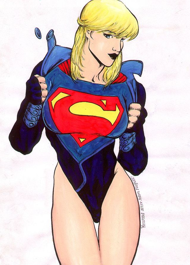 supergirl porn woman nude superheroes wonder central aime