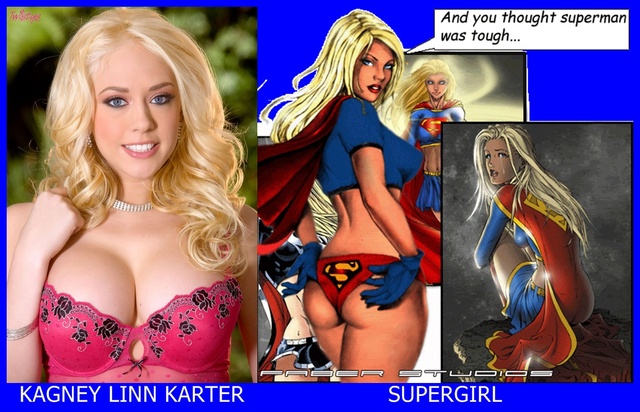 supergirl porn porn comic adult their nsfw part star female book hero stars superhero supergirl kagney linn karter film counterparts