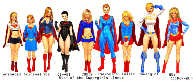 supergirl porn page supergirl evolution petercotton