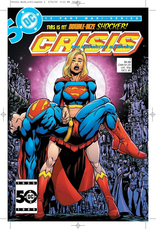 supergirl porn covers reality fringe look crisis mock cvr layout closer those alternate