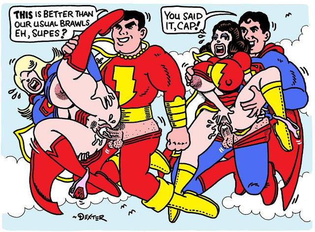 superman and supergirl fucking superman dexter captain marvel mary supergirl billy batson cockburn shazam