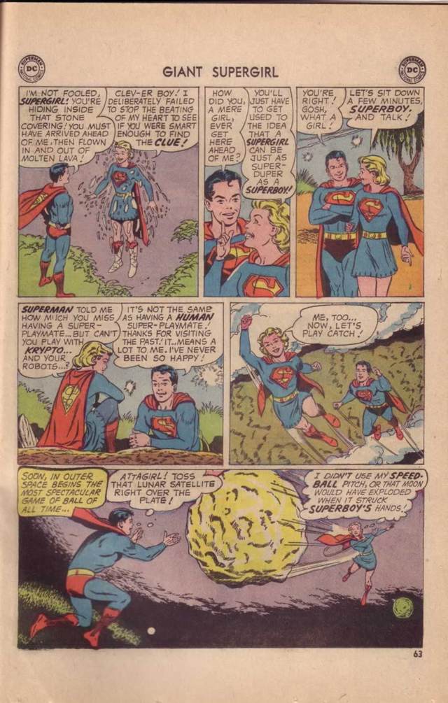 superman and supergirl fucking precrisis