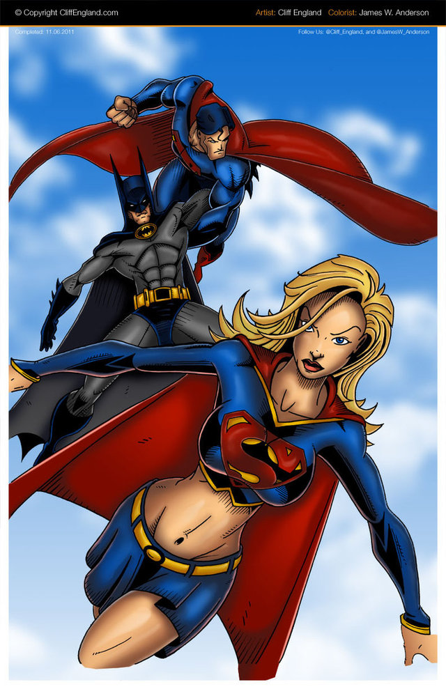 superman and supergirl fucking pre superman batman morelikethis collections supergirl cliffengland hthzv