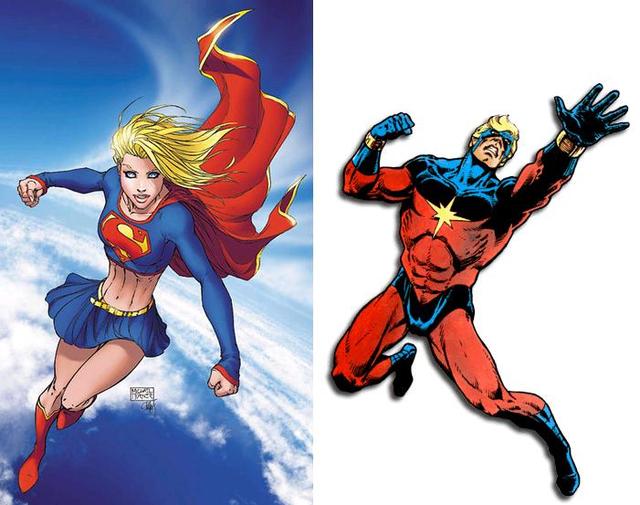 superman and supergirl fucking supergirl mar vell