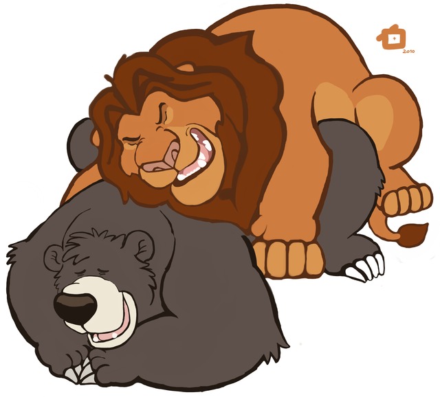 talespin porn lion king crossover tail mufasa talespin baloo spin
