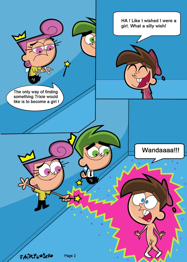 the fairly oddparents porn fairly odd parents page comic gender bender books