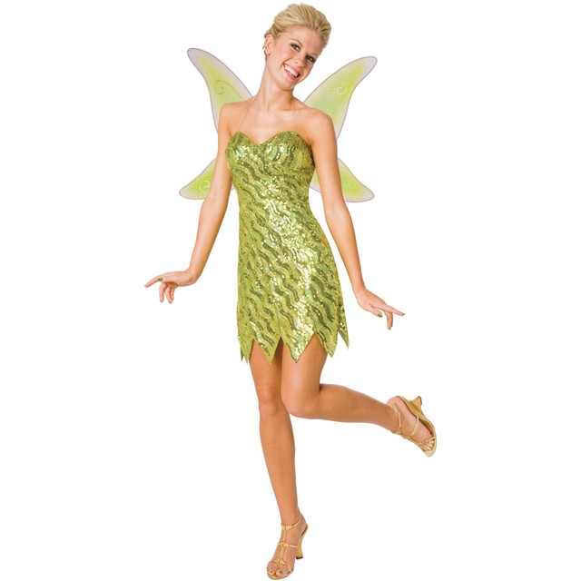 tinkerbell nude adult tinkerbell costume mgen merchandiser deluxe sequin