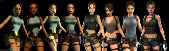 tomb raider porn asses laracroft changes nicest videogames