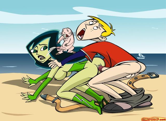 toons drilling madly porn comics kim possible toons ron shego fucking stoppable rufus