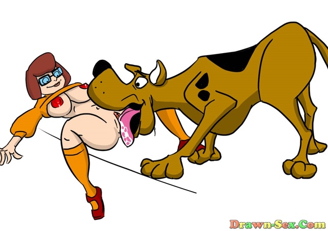 toons drilling madly porn free pics drawn scooby doo