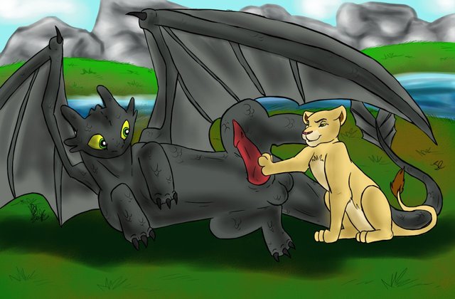 toothless dragon porn dragon lion king crossover cff how train toothless kiara dfd