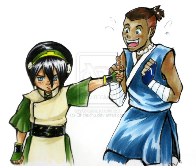 toph porn woods elf toph sokka commission atla chuchu tahl wil