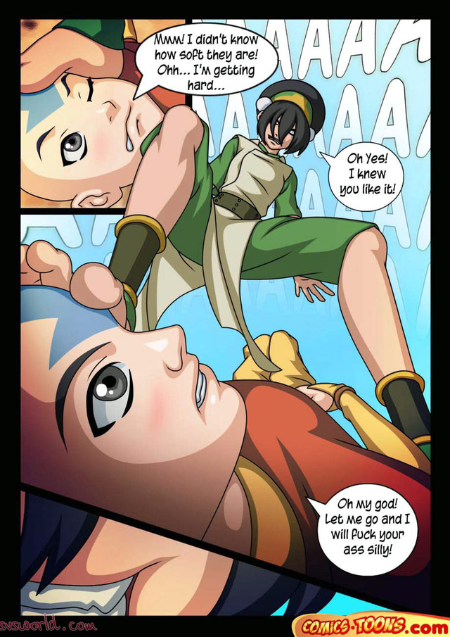 toph porn hentai page doujinshi avatar toph aang