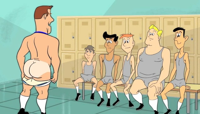 yellow toon guys porn drawn father teacher coach janitor