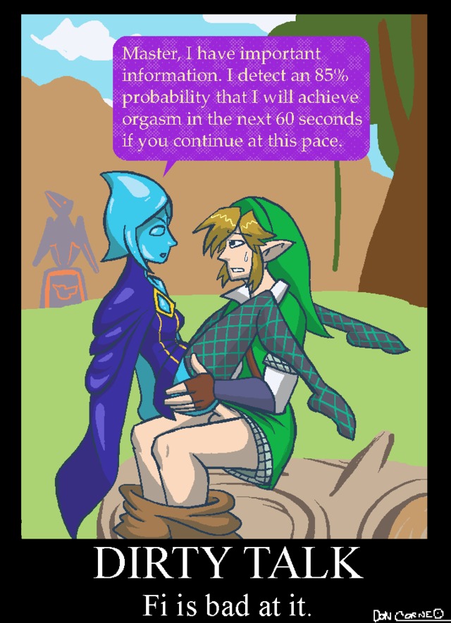 zelda porn poster link meme motivational zelda legend skyward sword doncorneo