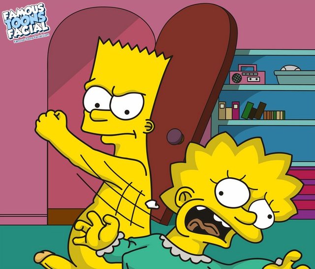 famous toon porn simpsons efa marge simpson lisa bart toons famous cba facial