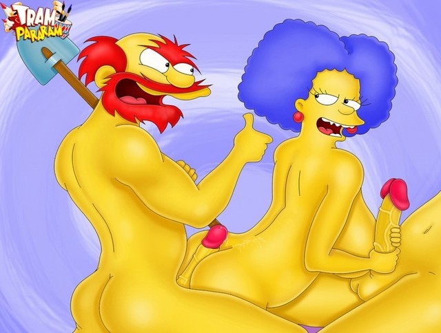 famous toon porn porn simpsons tram cartoons