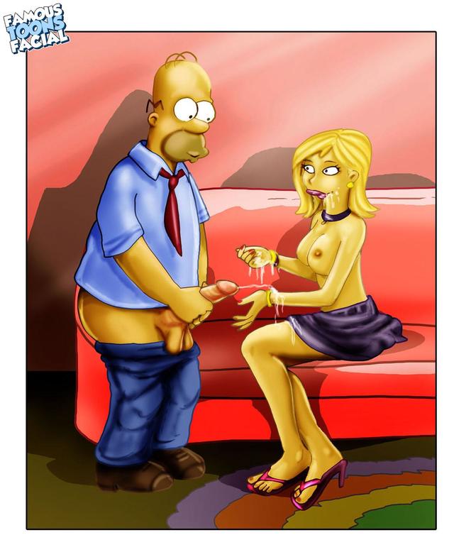 famous toons pics simpsons xxx toons famous group facial