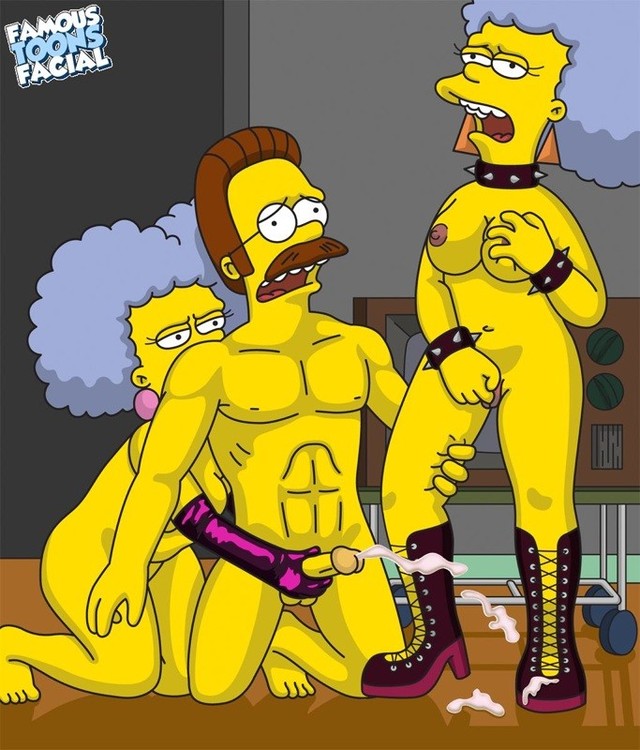 famous toons porn simpsons pics bdsm facial