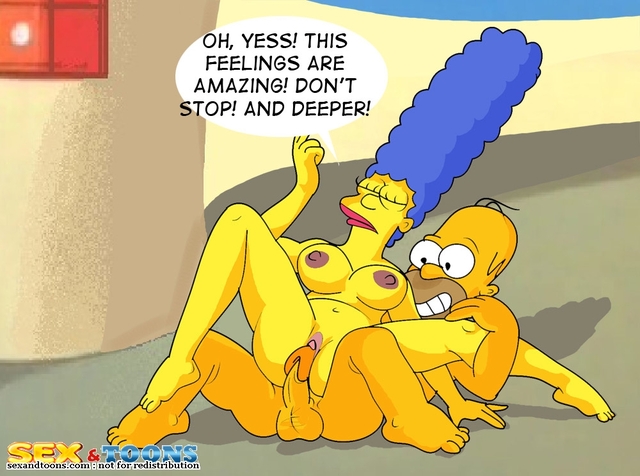 fucked toons hentai simpsons comics marge simpson homer fucked