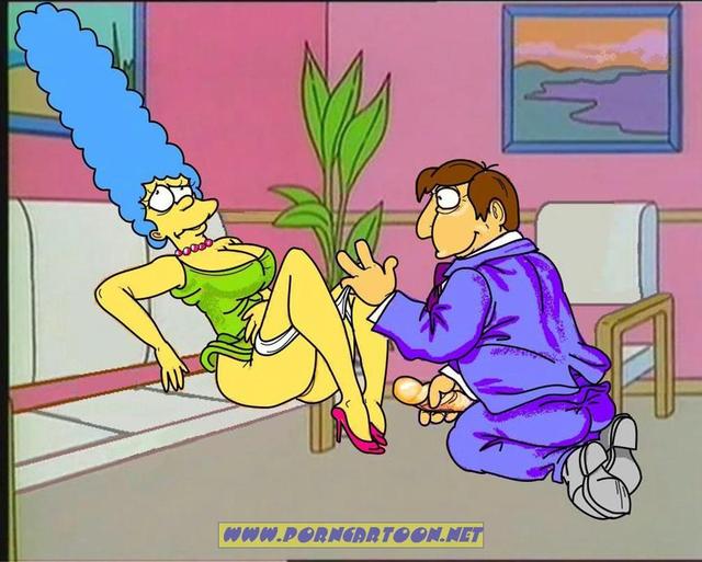 fucked toons hentai simpsons pictures comics marge fucked quimby sey