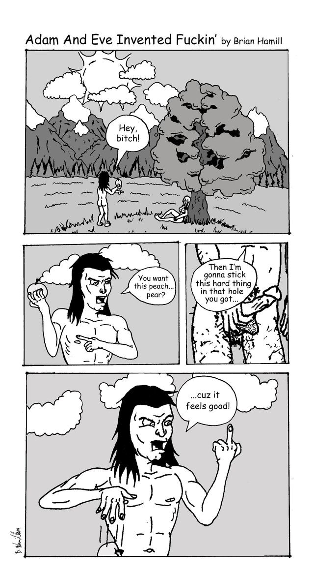 fucking sex comics page copy adam eve