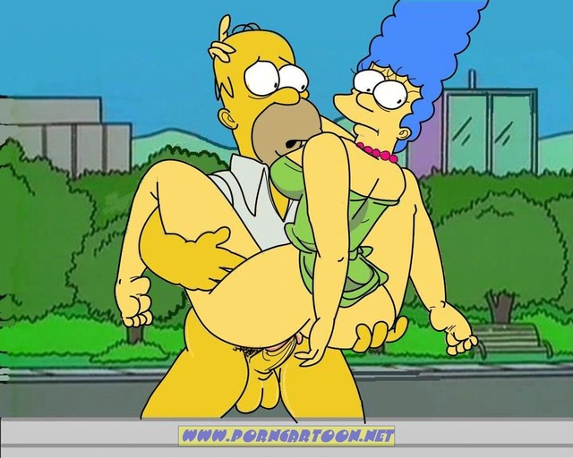 fucking toon porn porno cartoon gallery marge simpson homer bart fuck toons