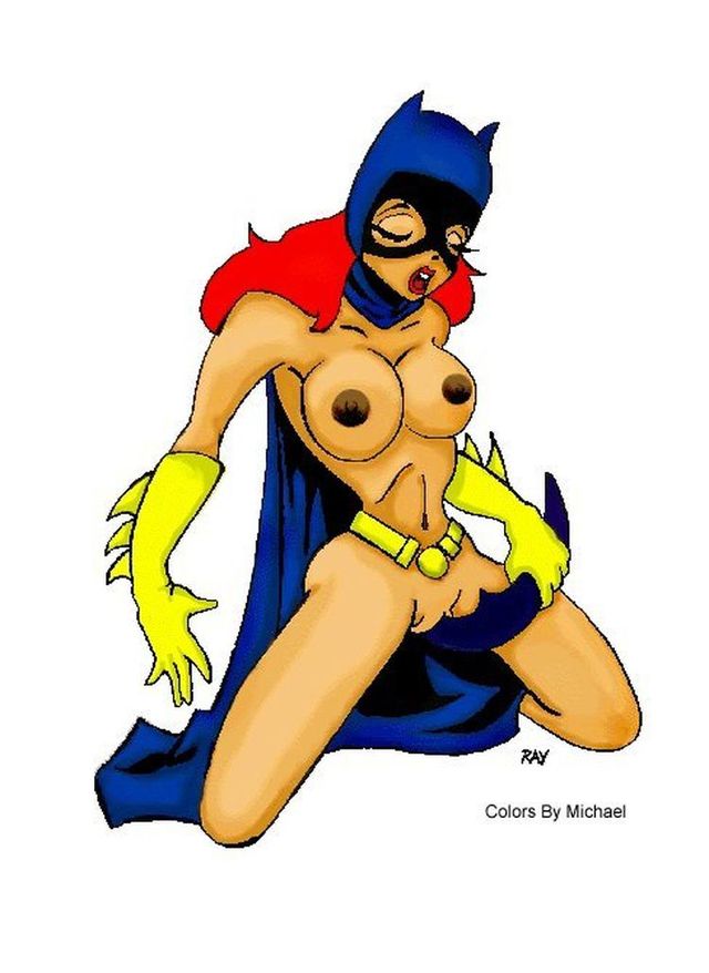 girl cartoon porn pics gallery orgasm batgirl supergirl