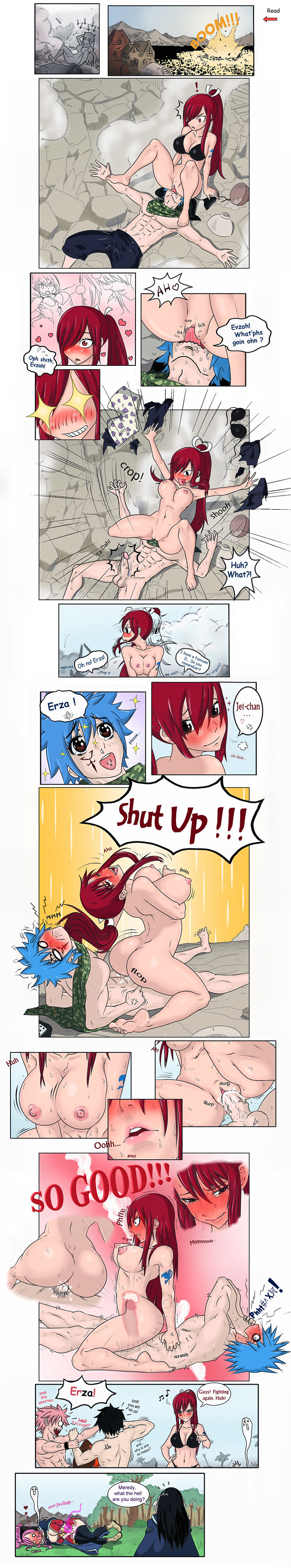 hentai comic pics tail fairy erza scarlet jellal fernandes