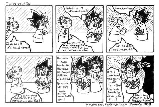 hentai comic strip comic art strip fan yugioh dragonleex