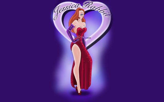 jessica rabbit hentai pics jessica rabbit wallpaper user wall violet toonswallpapers