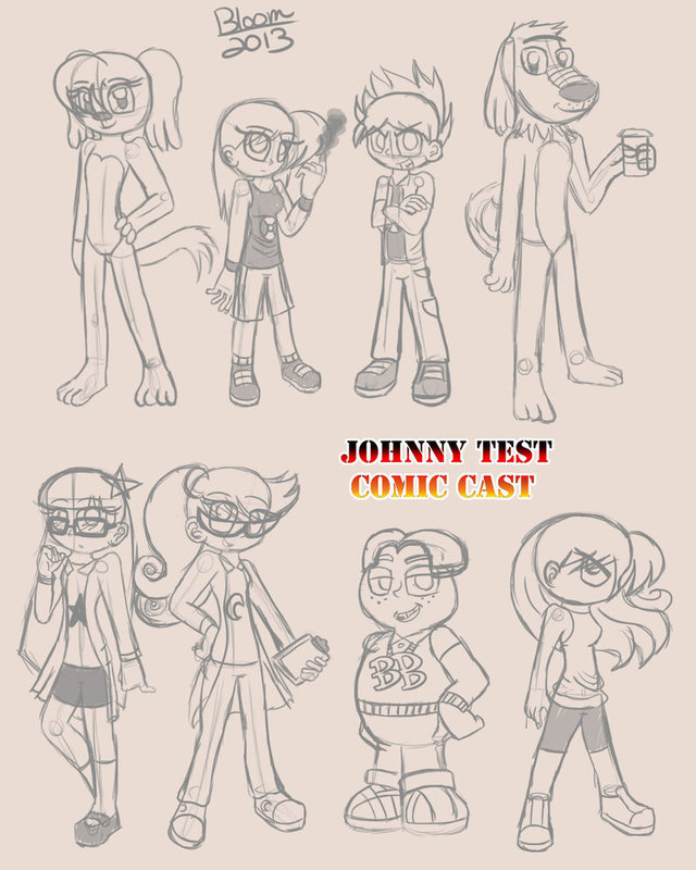 johny test cartoon porn pics comic pre johnny morelikethis artists test cast