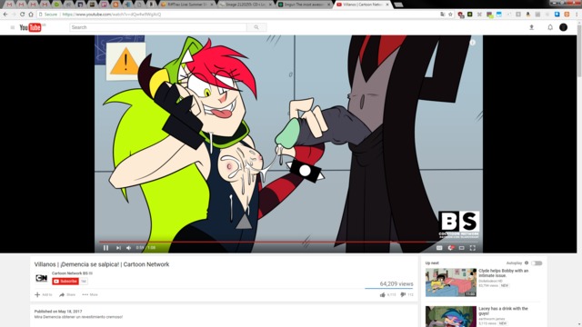 new cartoon network porn dcb blargsnarf black hat demencia villainous