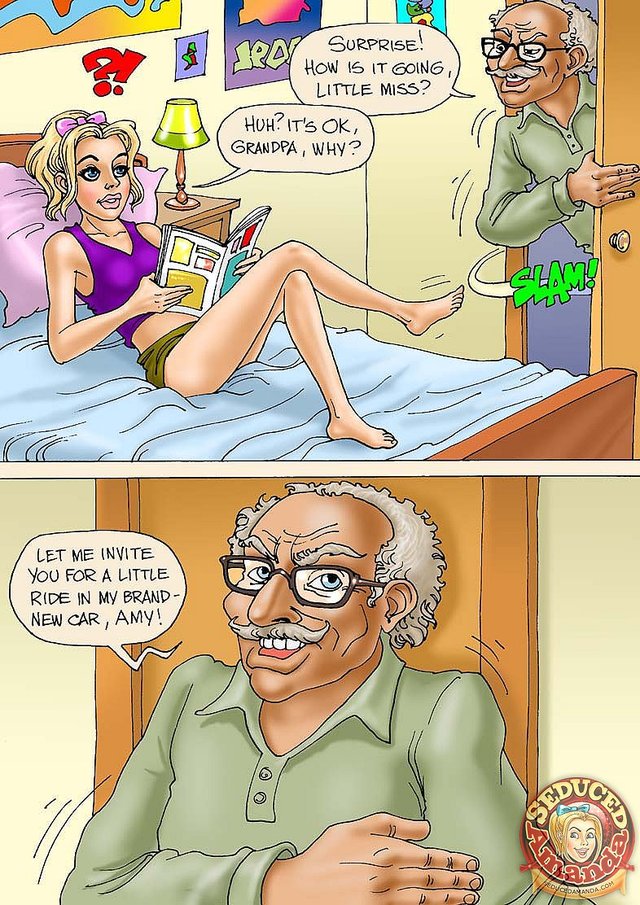 new toon porn comics ride amanda seduced grandpa