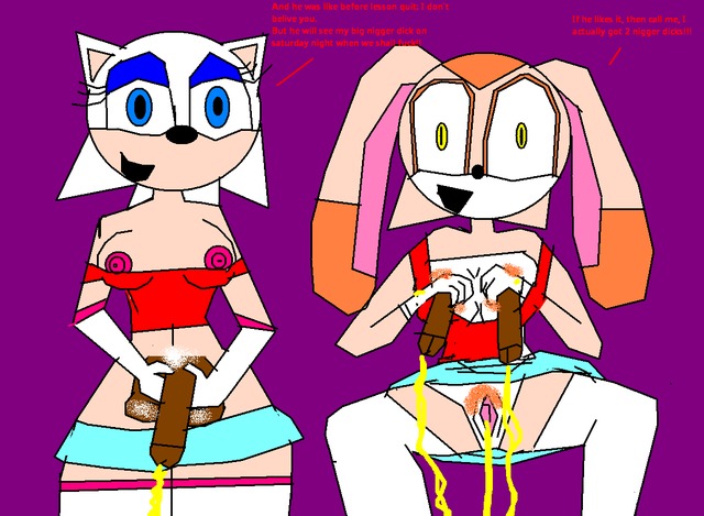 new toon sex rabbit sonic team tagme rouge bat toonsex cream