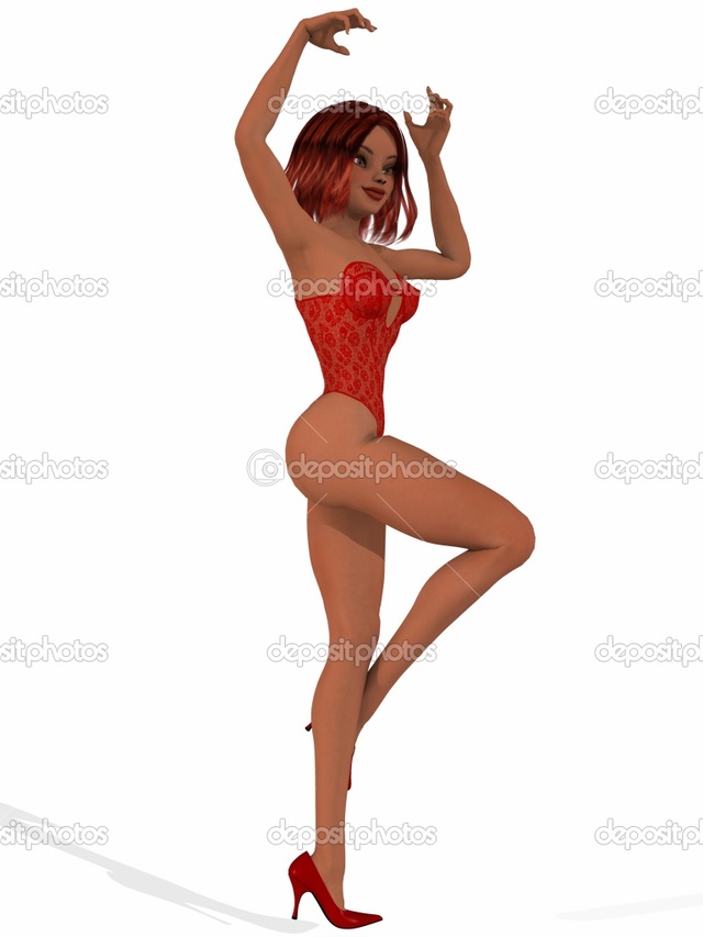 nice sexy toon sexy toon photo girl stock depositphotos