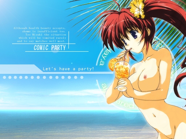 nude anime comic comic show party nude blush breasts konachan vagina mizuki takase