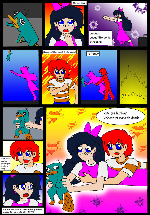 nude anime comic comic anime cartoons color phineas ferb pag firerirock kzzik