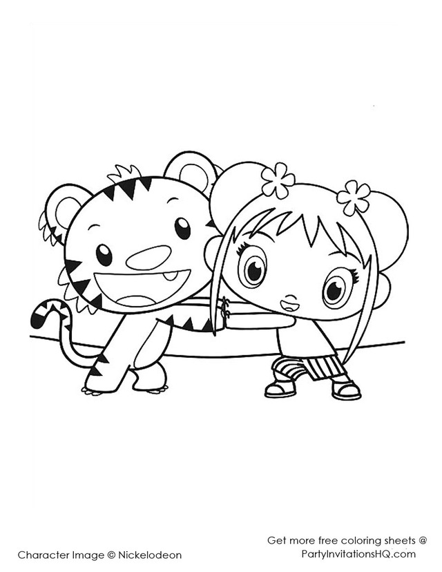 nude cartoon characters cartoon kai pages characters coloring lan hao