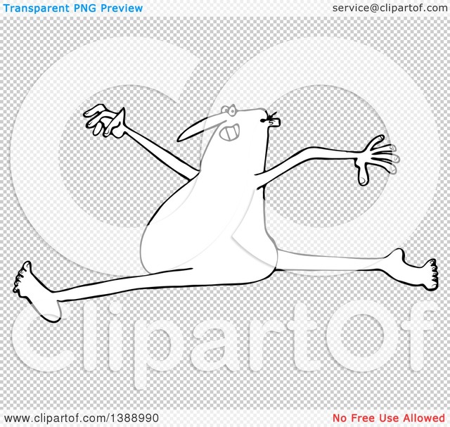 nude cartoon pic free cartoon illustration nude man white black royalty vector carefree clipart portfolio lineart djart leaping