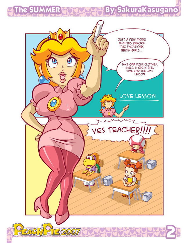 peach sex toons comics peach summer pie