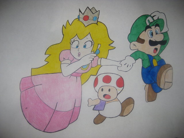 peach toon porn princess peach luigi toad running darcygagnon vve