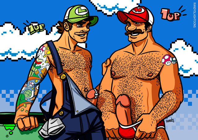 peach toon porn luigi randy mario