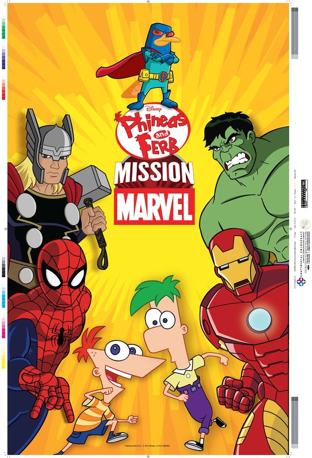 phineas and ferb comic porn porn disney poster shelf marvel promo phineas ferb mission